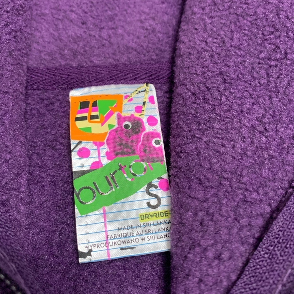 Burton L5 Dryride Colombo
Plum, SZ Small,Tall Generous
Hood Full Zip Sweatshirt - Picture 4 of 16